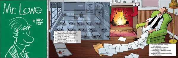 Mr. Lowe on Tuesday December 24, 2024 Comic Strip