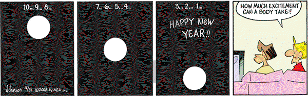 Arlo and Janis on Wednesday December 31, 2008 Comic Strip