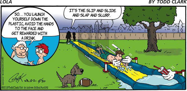 Lola on Sunday June 30, 2019 Comic Strip