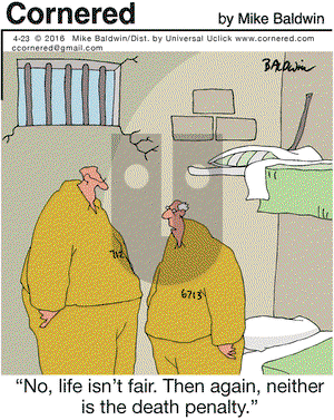 Cornered on Saturday April 23, 2016 Comic Strip