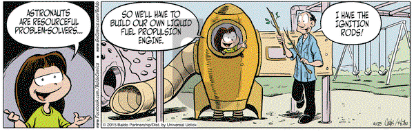 Baldo on Saturday April 25, 2015 Comic Strip