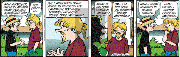 Doonesbury on Thursday May 4, 2000 Comic Strip