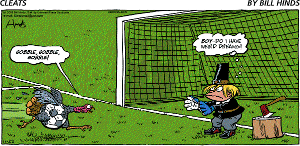 Cleats - Sunday November 23, 2003 Comic Strip