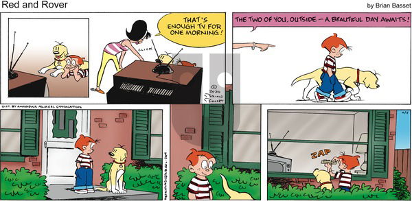 Red and Rover on Sunday July 5, 2020 Comic Strip