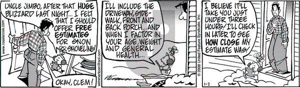 Rose is Rose on Wednesday January 2, 2008 Comic Strip