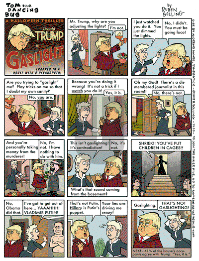 Tom the Dancing Bug on Monday October 22, 2018 Comic Strip
