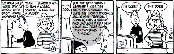 Luann on Saturday May 1, 1993 Comic Strip