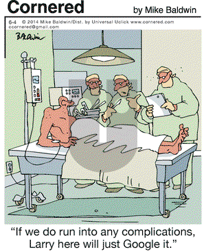 Cornered on Wednesday June 4, 2014 Comic Strip