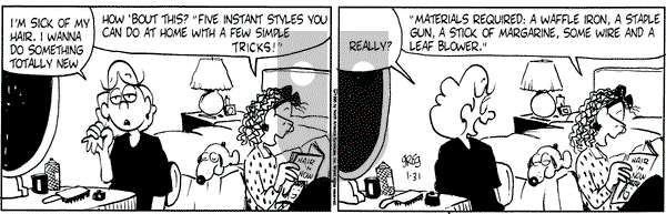 Luann on Tuesday January 31, 1995 Comic Strip