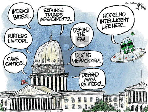 Clay Jones - Friday August 4, 2023 Comic Strip
