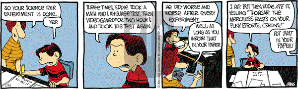 The Buckets on Thursday January 30, 2014 Comic Strip