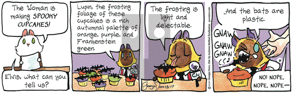 Breaking Cat News on Saturday October 17, 2020 Comic Strip
