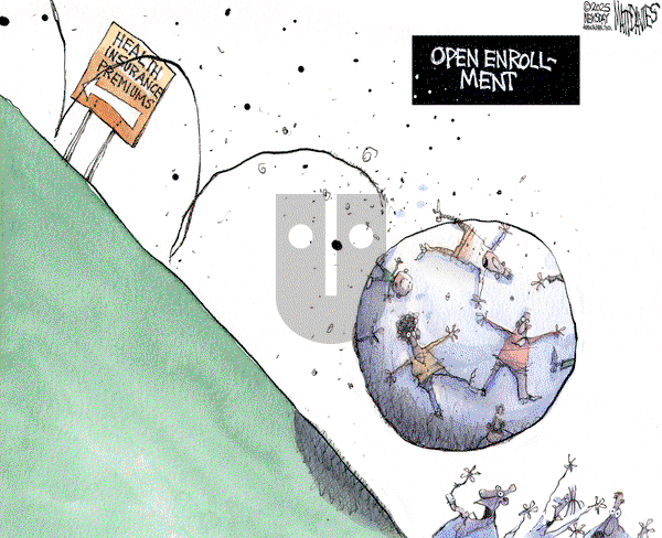 Matt Davies on Monday November 10, 2025 Comic Strip