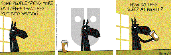 Dark Side of the Horse on Monday April 28, 2025 Comic Strip