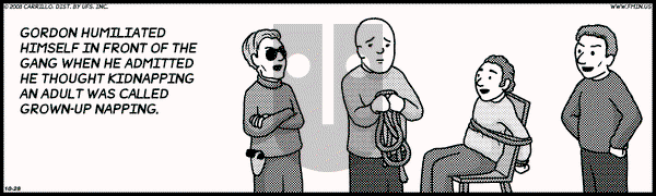 F Minus on Tuesday October 28, 2008 Comic Strip