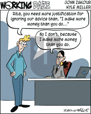 Working Daze on Friday July 30, 2004 Comic Strip