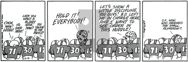 Doonesbury on Tuesday December 12, 1972 Comic Strip