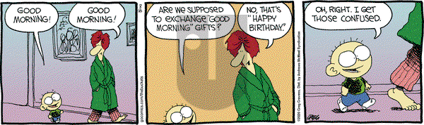 The Buckets on Monday March 16, 2020 Comic Strip