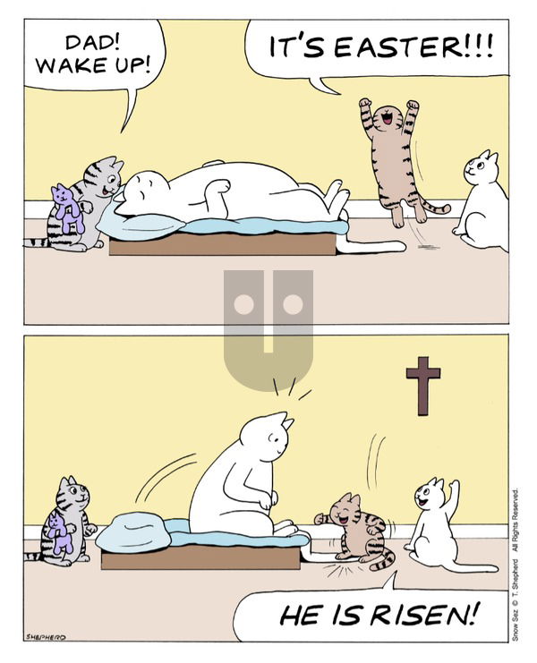 Snow Sez on Sunday April 20, 2025 Comic Strip