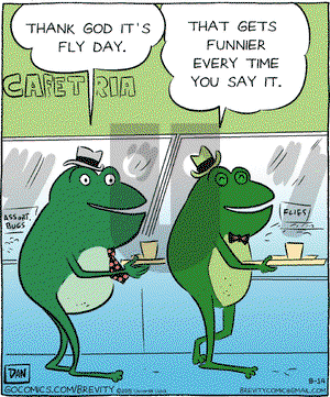 Brevity on Friday August 14, 2015 Comic Strip
