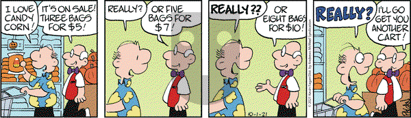 Drabble - Friday October 1, 2021 Comic Strip