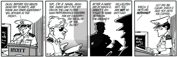 Doonesbury on Thursday October 14, 1993 Comic Strip