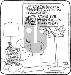 Ziggy on Thursday December 18, 1997 Comic Strip