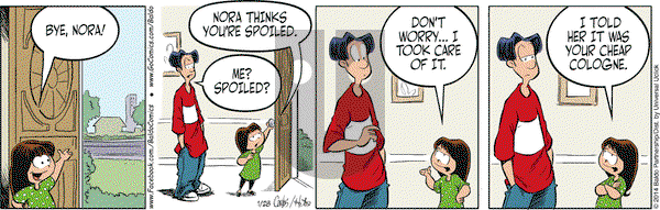 Baldo on Tuesday January 28, 2014 Comic Strip