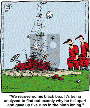 In the Bleachers on Monday March 18, 2013 Comic Strip