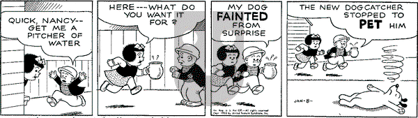 Nancy Classics on Monday January 20, 2025 Comic Strip