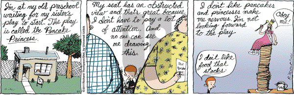 Cul de Sac on Thursday September 1, 2011 Comic Strip