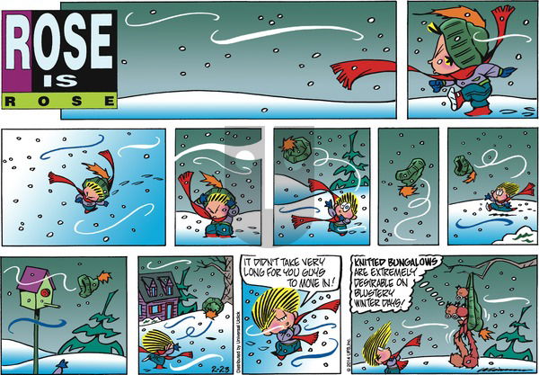 Rose is Rose on Sunday February 23, 2014 Comic Strip