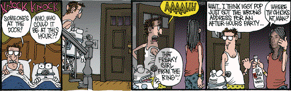 Monty on Monday August 13, 2012 Comic Strip