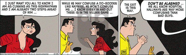 Rip Haywire on Thursday October 26, 2017 Comic Strip