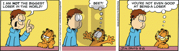Garfield on Thursday September 8, 2011 Comic Strip
