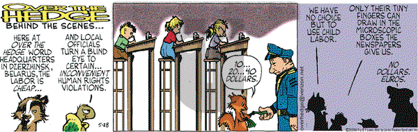 Over the Hedge on Wednesday May 28, 2008 Comic Strip