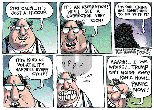 Rob Rogers on Tuesday August 25, 2015 Comic Strip