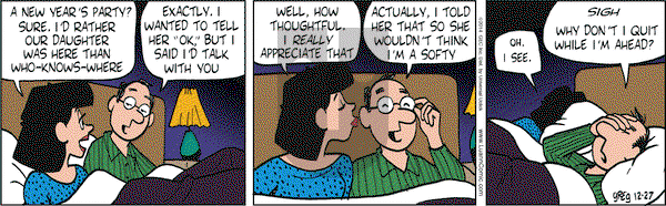 Luann on Saturday December 27, 2014 Comic Strip