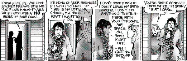 For Better or For Worse on Wednesday February 14, 2001 Comic Strip