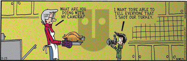 Grand Avenue on Wednesday November 23, 2016 Comic Strip