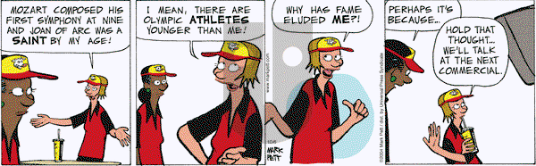 Lucky Cow on Wednesday October 6, 2004 Comic Strip