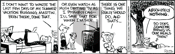 Red and Rover on Friday September 1, 2006 Comic Strip
