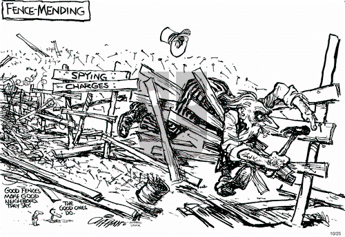 Pat Oliphant on Friday October 25, 2013 Comic Strip