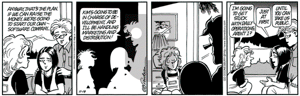 Doonesbury on Tuesday November 19, 1996 Comic Strip