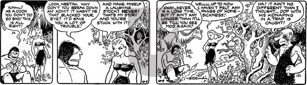 Alley Oop on Thursday October 9, 1947 Comic Strip