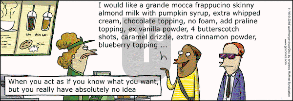 WuMo on Friday November 16, 2018 Comic Strip