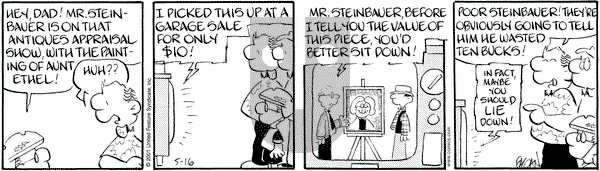 Drabble on Wednesday May 16, 2001 Comic Strip