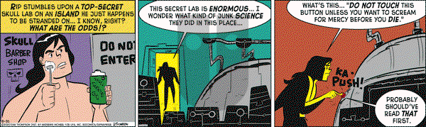 Rip Haywire on Monday August 31, 2020 Comic Strip