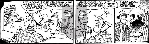 Alley Oop - Wednesday July 15, 1970 Comic Strip