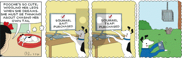 Nancy on Friday May 7, 2021 Comic Strip